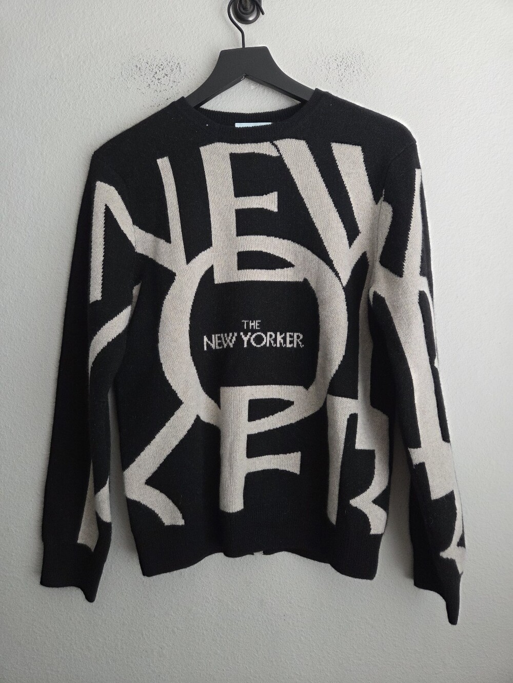 Garin the New Yorker Cashmere Sweater in Black size S NWT - Picture 2 of 5